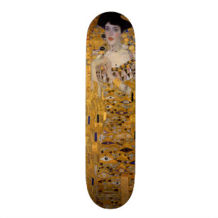 Adele Bloch-Bauer's Portrait by Gustav Klimt 1907 Skateboard