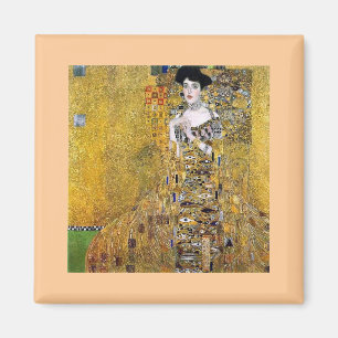Adele Bloch-Bauer's Portrait by Gustav Klimt Magnet