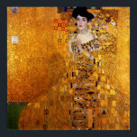 Adele Bloch-Bauer's Portrait by Gustav Klimt Poster<br><div class="desc">Gustav Klimt - Adele Bloch-Bauer's Portrait 1907 Current location of this painting: formerly Österreichische Galerie in the Belvedere palace in Vienna. This painting was sold for $135 million to Ronald S. Lauder.  Now the painting is displayed to his Neue Galerie in New York City.</div>