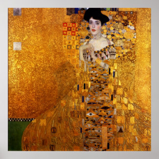 Adele Bloch-Bauer's Portrait by Gustav Klimt Poster
