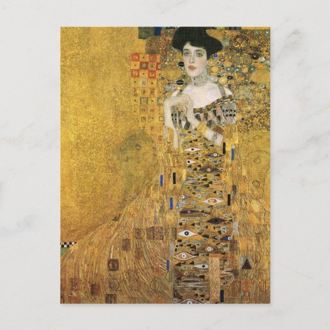 Adele Bloch-Bauer's Portrait Postcard (Front)