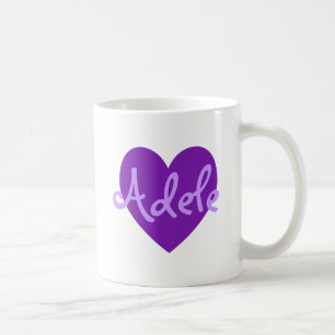 Adele in Purple Coffee Mug