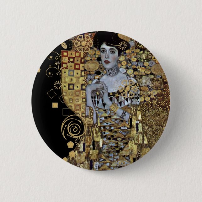 Adele Klimt Button (Front)
