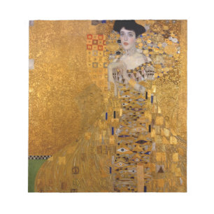 Adele, The Lady in Gold - Gustav Klimt Notepad