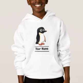 Adélie Penguin cartoon with custom text