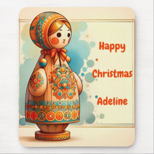 ADELINE ~ Happy Christmas ~ Cute! ~ Mousepad