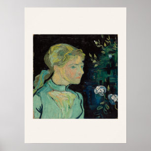 Adeline Ravoux by Van Gogh - Portrait Poster