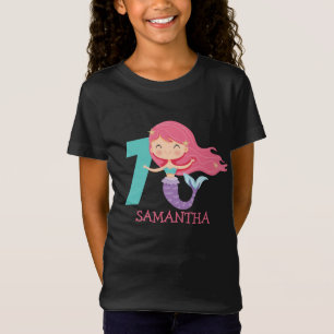 Adella – Ariels older sister 7th birthday T-Shirt
