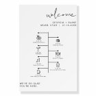 ADELLA Edgy Modern Minimal Wedding Icon Timeline 