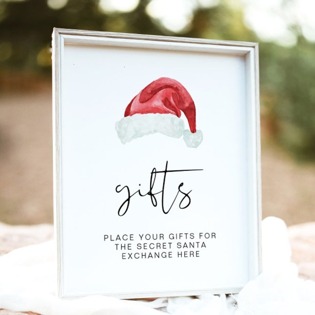 ADELLA Edgy Secret Santa Gifts Sign  (Creator Uploaded)