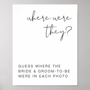 ADELLA Minimalist Where Were They Sign