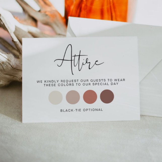ADELLA Wedding Guest Dress Code Attire Card (Creator Uploaded)