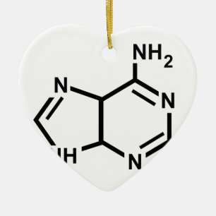 Adenine Ceramic Tree Decoration