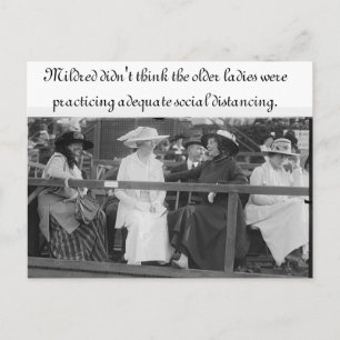 Adequate Social Distancing Postcard