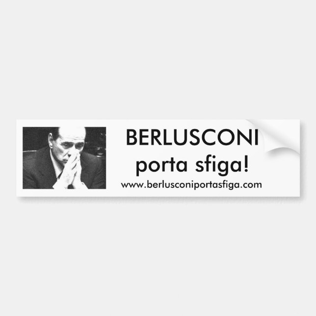 Adesivo automobile bumper sticker (Front)