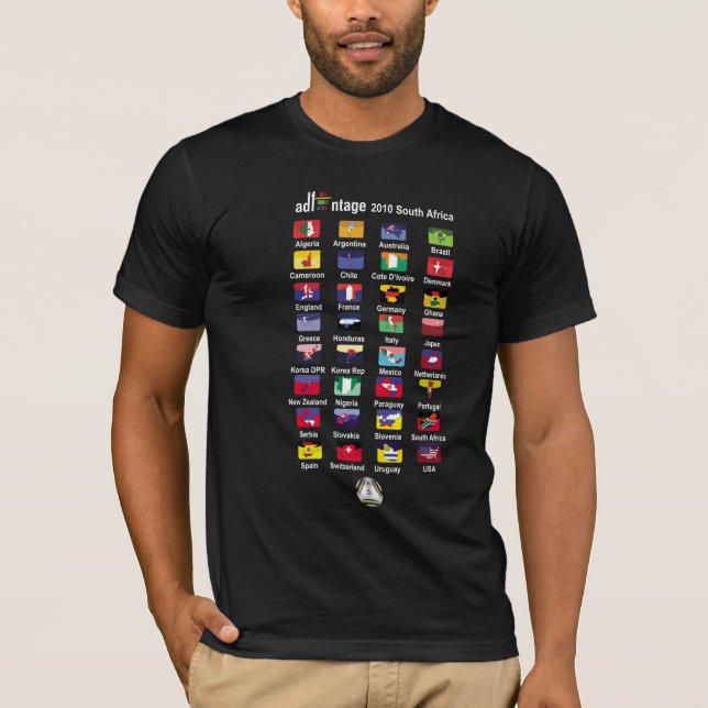 Adfantage Smart phone Back & Front T-Shirt (Front)
