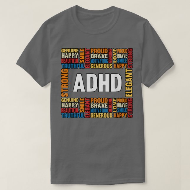 ADHD7 T-Shirt (Design Front)