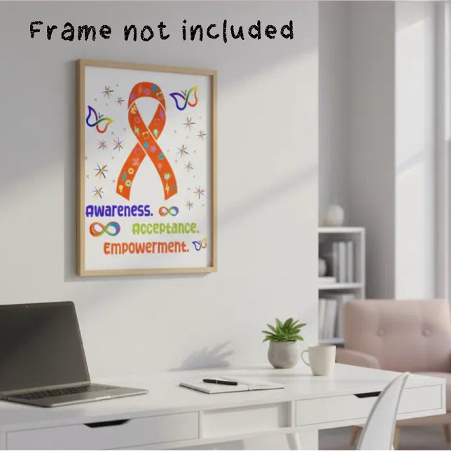 ADHD Advocacy Ribbon Poster (Creator Uploaded)