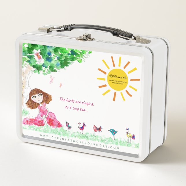 ADHD AND ME Children's Book Lunchbox (Front)