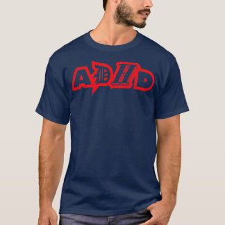 ADHD Awareness Attentiondeficithyperactivity disor T-Shirt