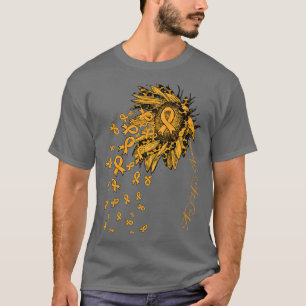 ADHD Awareness Awareness Sunflower ribbon flowers T-Shirt