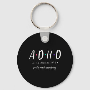Adhd Awareness Design Key Ring
