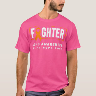 ADHD Awareness Shirt - Orange Ribbon, ADHD Awarene