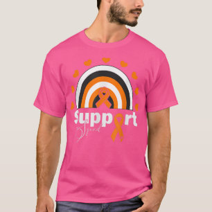 ADHD Awareness-Support Squad Rainbow ribbon T-Shirt