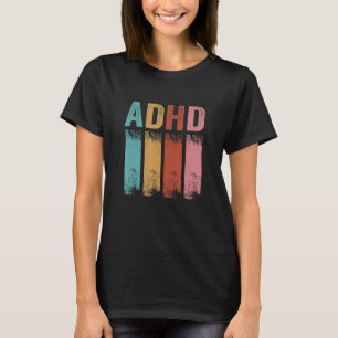 Adhd Awareness Vintage Adhd Mum Kids T-Shirt