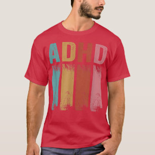 ADHD Awareness Vintage ADHD Mum Kids  T-Shirt