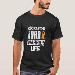 Adhd Awareness Wipe Attention Deficit Warrior Surv T-Shirt