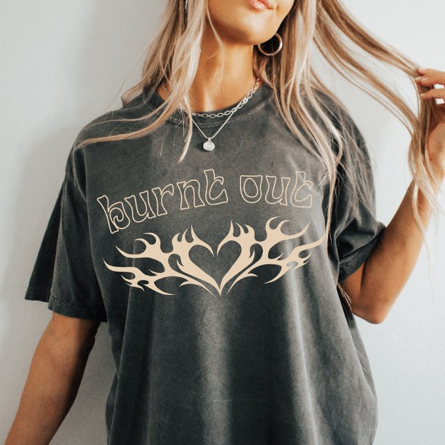 ADHD Burnout | AuDHD Burnt Out | Overstimulated T-Shirt (Creator Uploaded)