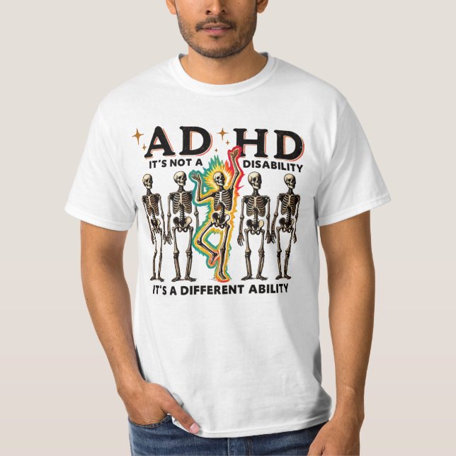 adhd burnout club  T-Shirt (Front)