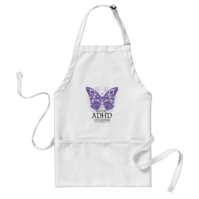 ADHD Butterfly Standard Apron (Front)