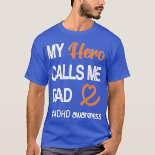 ADHD Dad Attention Deficit Disorder Awareness 2 T-Shirt