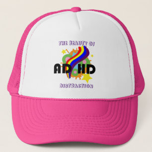 ADHD Distraction Trucker Hat