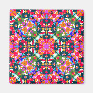 ADHD Dopamine Boost Positivity Pattern Colourful Magnet