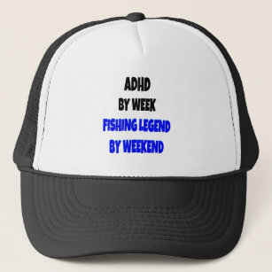 ADHD Fishing Legend Trucker Hat