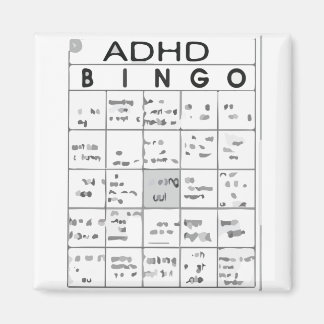 ADHD FUNNY MAGNET