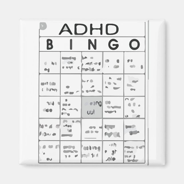 ADHD FUNNY MAGNET (Front)