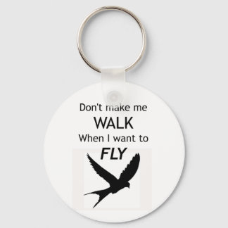 ADHD Keyring - I want to FLY Motivational Inspira