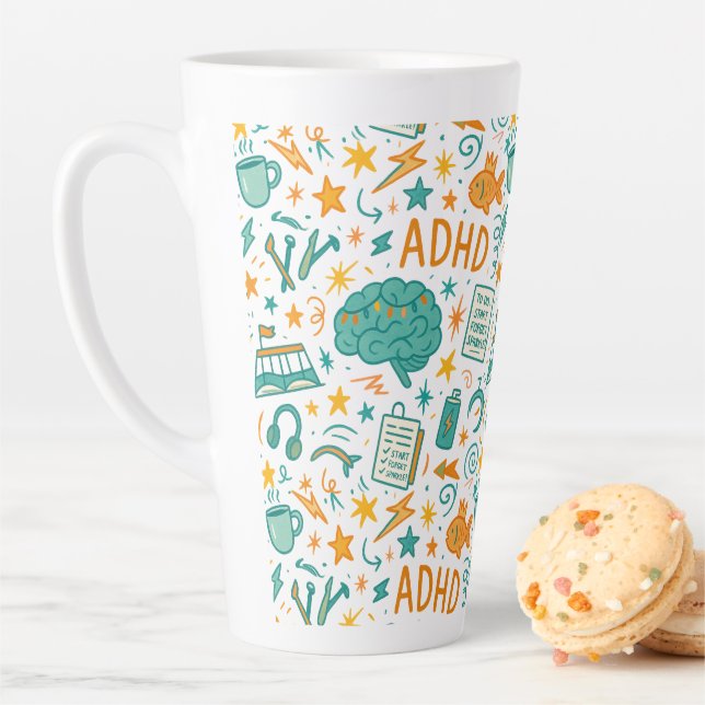 ADHD: Magically Distracted Latte Mug (In Situ)