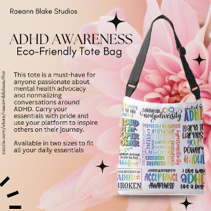 ADHD Mental Health Awareness Tote Bag