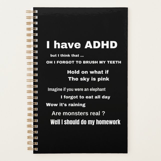ADHD Planner  (Front)