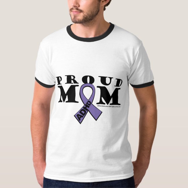ADHD Proud Mum T-Shirt (Front)