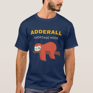 ADHD Sleepy Sloth T-Shirt