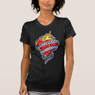 ADHD Tattoo Heart T-Shirt