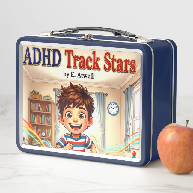 ADHD Track Star | Metal | Lunch Box (In Situ)