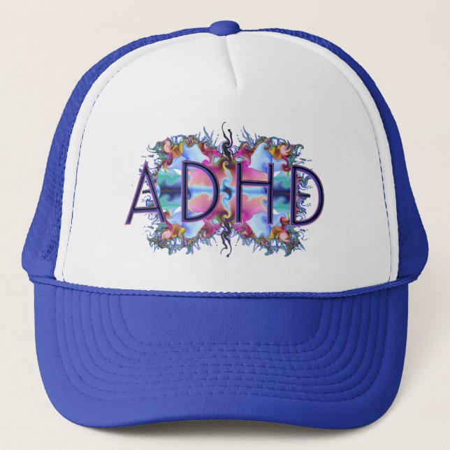 ADHD TRUCKER HAT (Front)