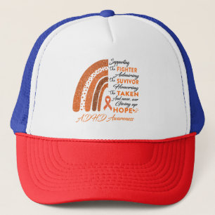 ADHD Warrior Supporting Fighter Trucker Hat